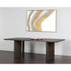 Giulietta 90.5 X 39.5 inch Dark Brown Dining Table